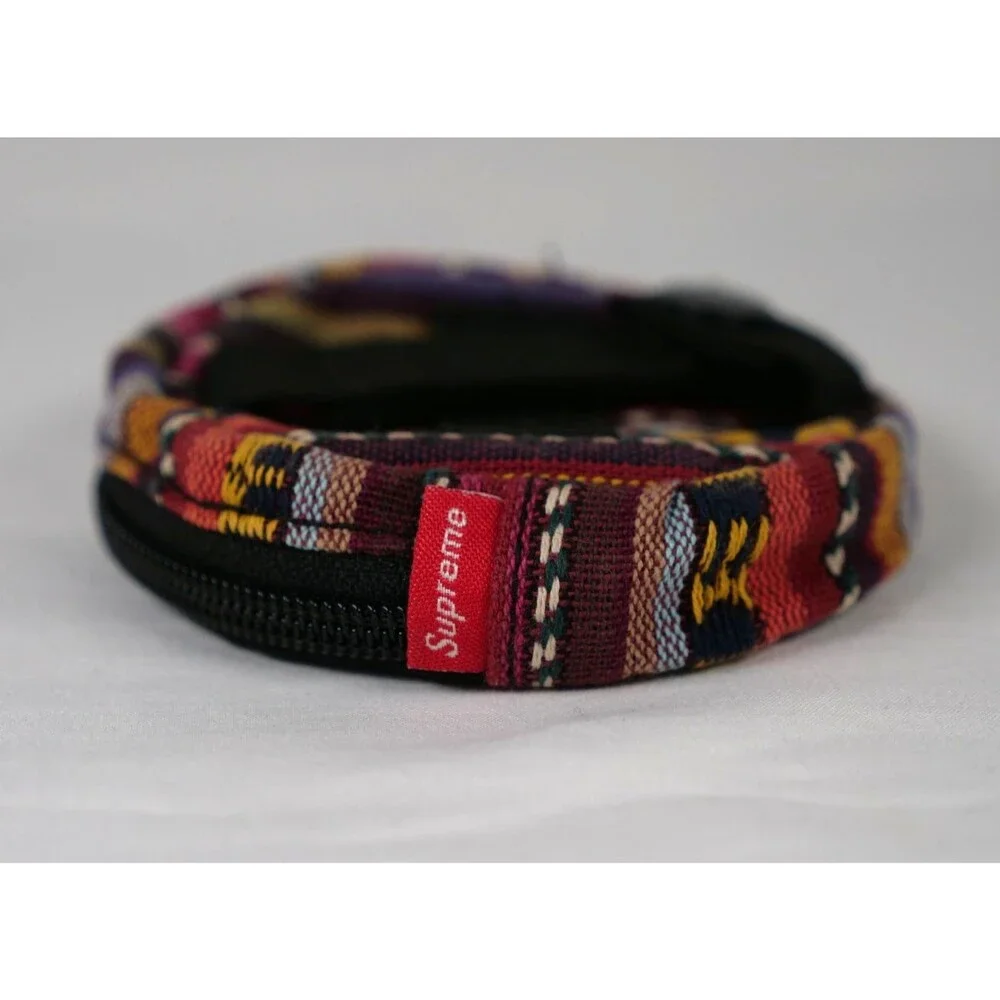 Supreme Woven Stripe Coin Pouch SS20 - Multicolor